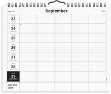 Väggkalender 24/25 Hemkalendern Clean